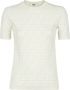 Fendi Stijlvolle T-shirt voor vrouwen White Dames - Thumbnail 3