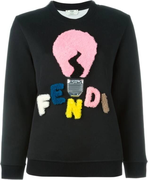 Fendi Sweatshirts Zwart Dames