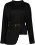 Fendi Katoenen sweatshirt met verwijderbare zak Black Dames - Thumbnail 1