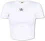 Fendi T-shirt met logo White Dames - Thumbnail 1