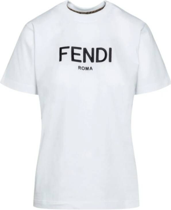 Fendi T-shirt Wit Dames