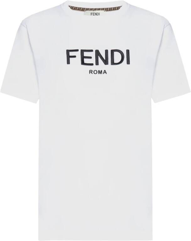 Fendi T-shirt Wit Dames