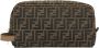 Fendi Stijlvolle Bruine Heren Toilettas Brown Heren - Thumbnail 1