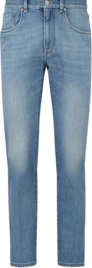 Fendi Trousers Blauw Heren