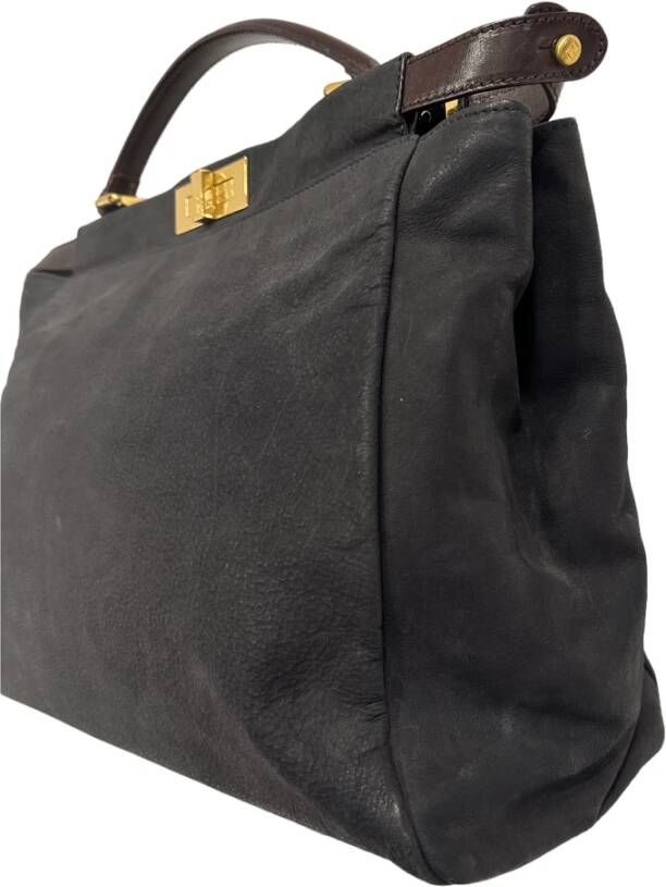 Fendi Vintage Handbags Zwart Dames