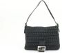 Fendi Vintage Pre-eigendom canvas Fendi-bags Zwart Dames - Thumbnail 1