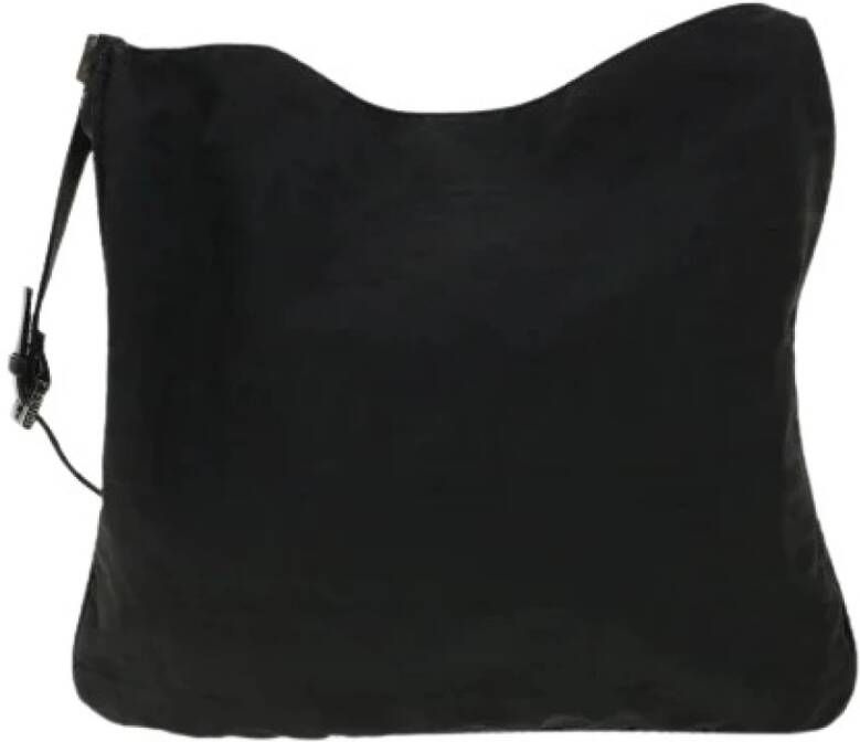 Fendi Vintage Pre-eigendom canvas Fendi-bags Zwart Dames