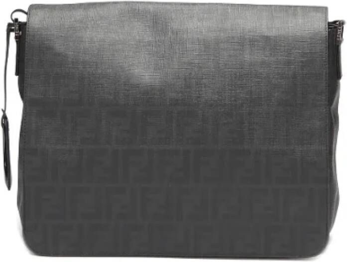 Fendi Vintage Pre-owned Canvas fendi-bags Zwart Dames