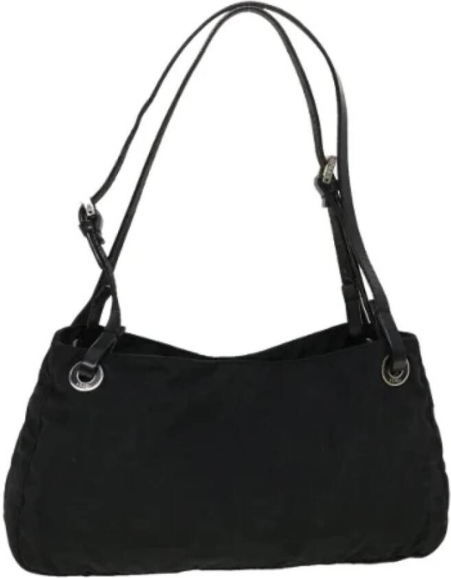 Fendi Vintage Pre-owned Canvas fendi-bags Zwart Dames