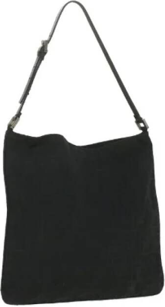 Fendi Vintage Pre-owned Canvas fendi-bags Zwart Dames