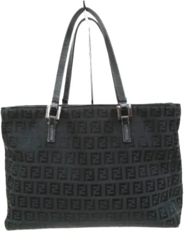 Fendi Vintage Pre-owned Canvas totes Zwart Dames