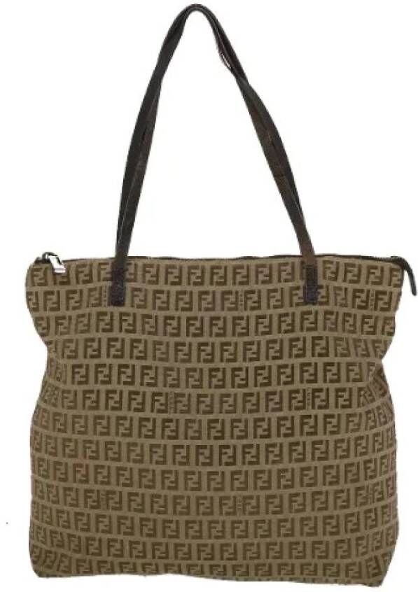 Fendi Vintage Pre-owned Draagtas Bruin Dames