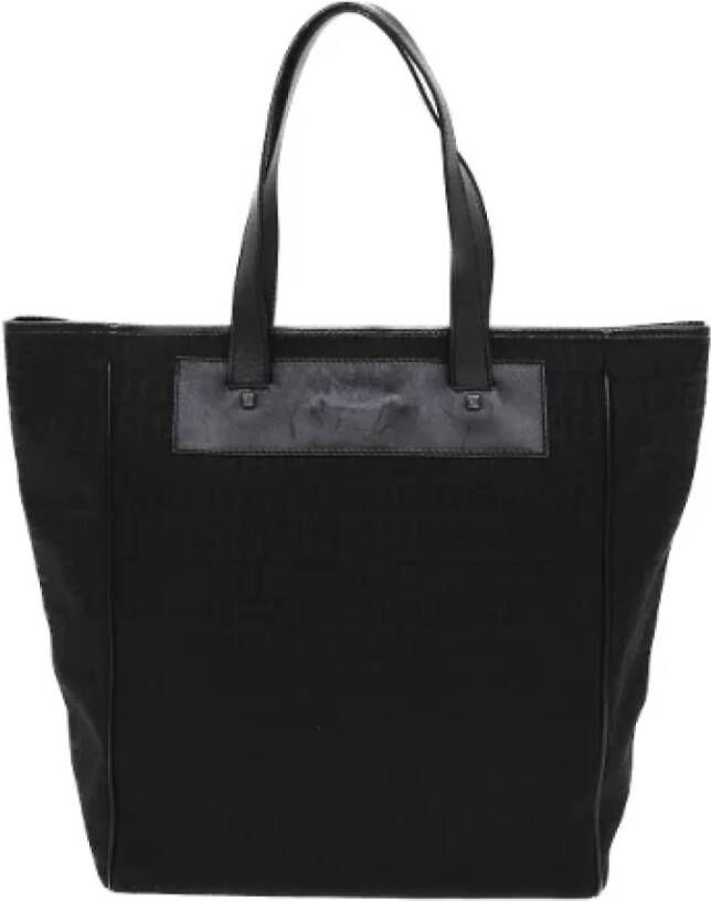 Fendi Vintage Pre-owned Draagtas Zwart Dames