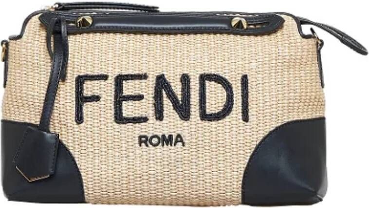 Fendi Vintage Pre-owned Fabric fendi-bags Bruin Dames