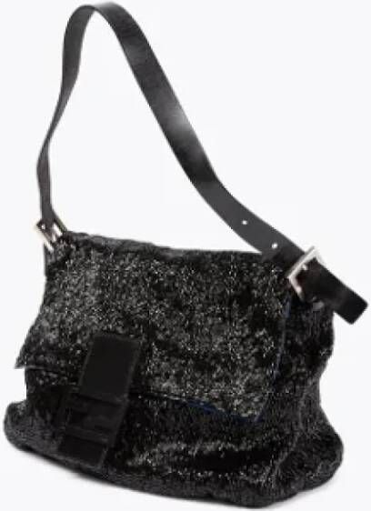 Fendi Vintage Pre-owned Fabric fendi-bags Zwart Dames