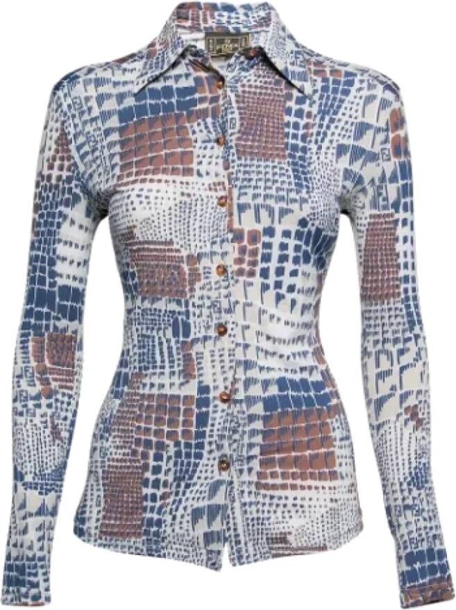 Fendi Vintage Pre-owned Fabric tops Meerkleurig Dames