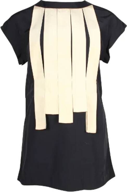 Fendi Vintage Pre-owned Fabric tops Zwart Dames