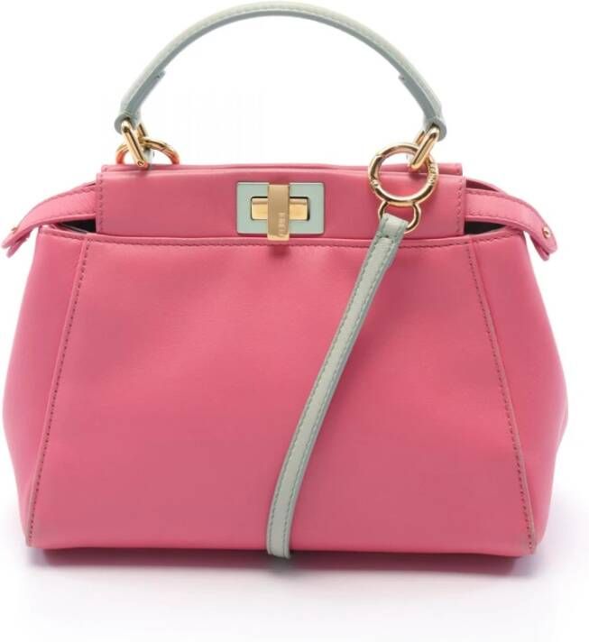 Fendi Vintage Pre-owned Handbags Roze Dames