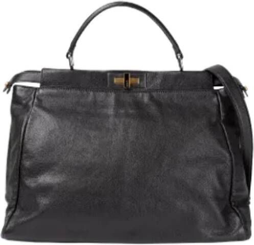 Fendi Vintage Pre-owned Handbags Zwart Dames