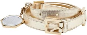 Fendi Vintage Pre-owned Leather belts Grijs Dames