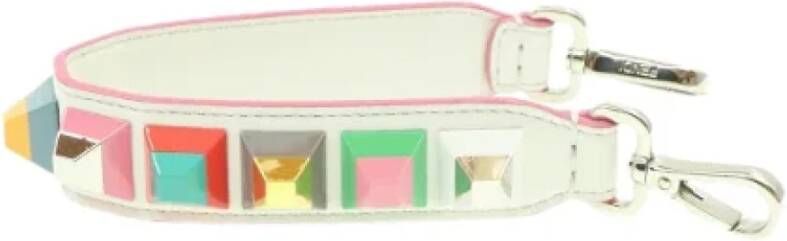 Fendi Vintage Pre-owned Leather bracelets Meerkleurig Dames