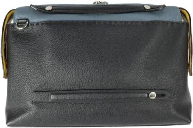 Fendi Vintage Pre-owned Leather briefcases Zwart Dames