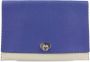 Fendi Vintage Pre-owned Leather clutches Blauw Dames - Thumbnail 1