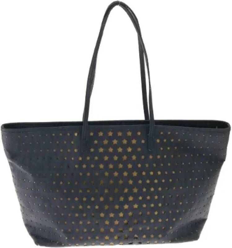 Fendi Vintage Pre-owned Leather fendi-bags Blauw Dames