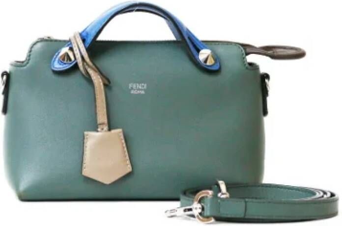 Fendi Vintage Pre-owned Leather fendi-bags Groen Dames