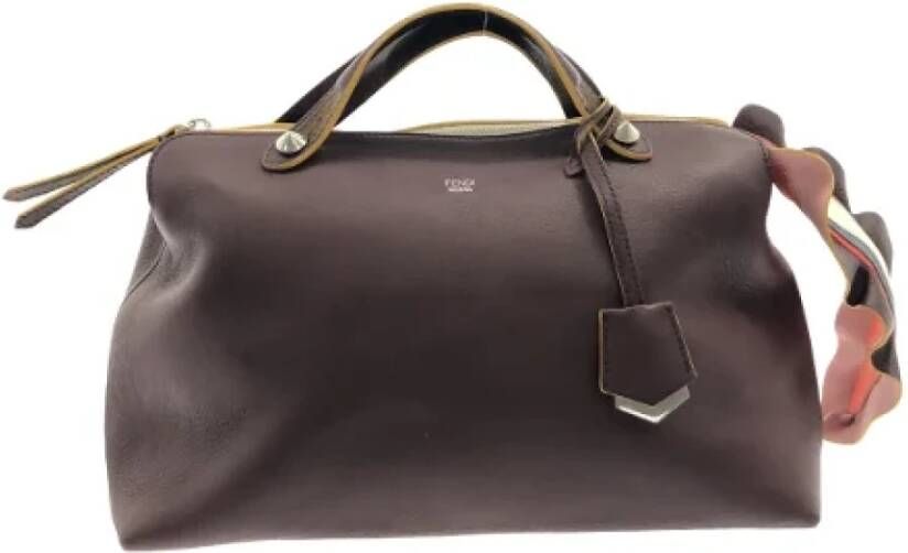 Fendi Vintage Pre-owned Leather fendi-bags Rood Dames