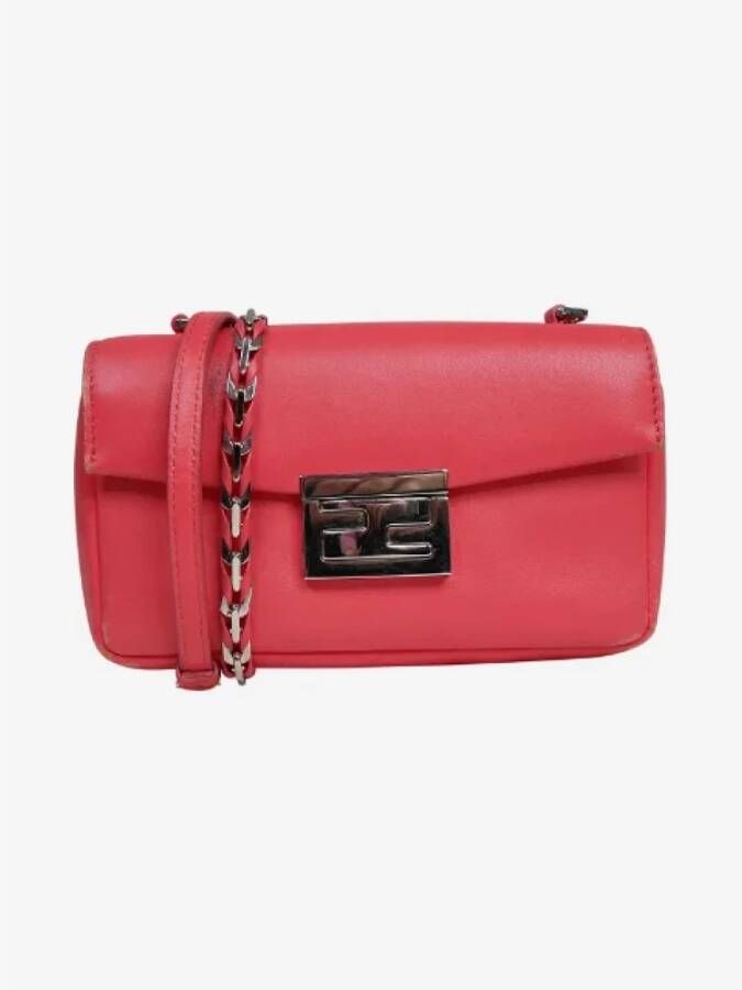 Fendi Vintage Pre-owned Leather fendi-bags Roze Dames