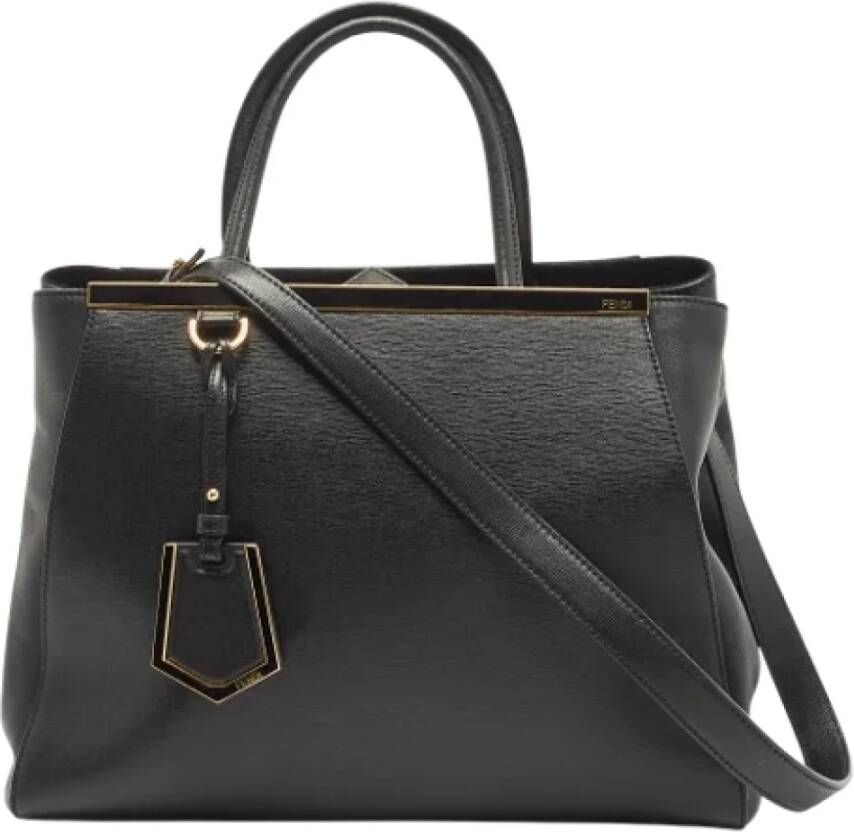 Fendi Vintage Pre-owned Leather fendi-bags Zwart Dames