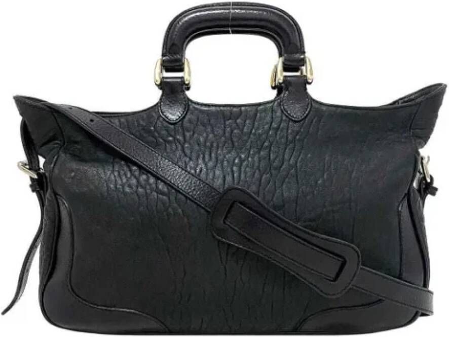 Fendi Vintage Pre-owned Leather fendi-bags Zwart Dames