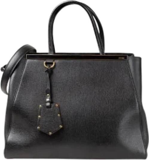 Fendi Vintage Pre-owned Leather fendi-bags Zwart Dames