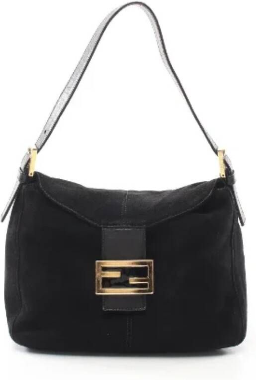 Fendi Vintage Pre-owned Leather fendi-bags Zwart Dames
