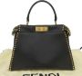 Fendi Vintage Pre-owned Leather fendi-bags Zwart Dames - Thumbnail 1