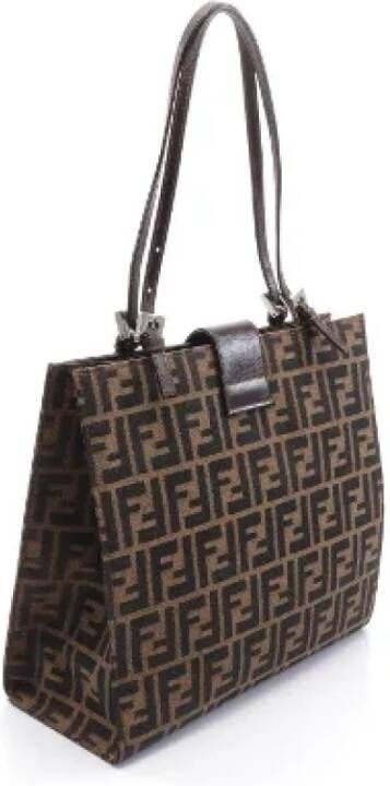 Fendi Vintage Pre-owned Leather fendi-bags Zwart Dames