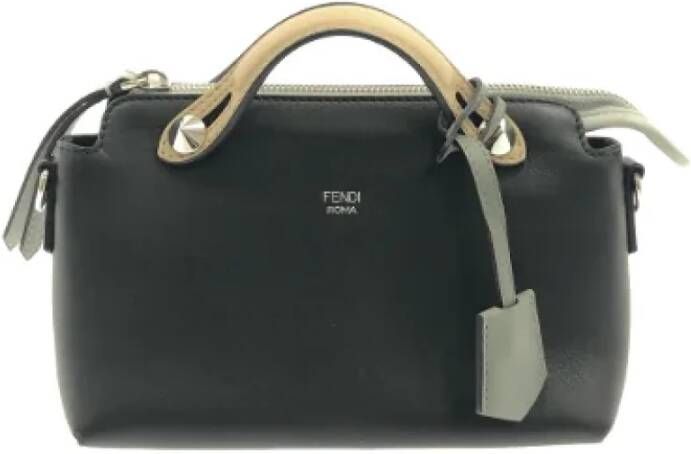Fendi Vintage Pre-owned Leather fendi-bags Zwart Dames