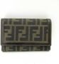 Fendi Vintage Pre-owned Leather wallets Groen Dames - Thumbnail 1