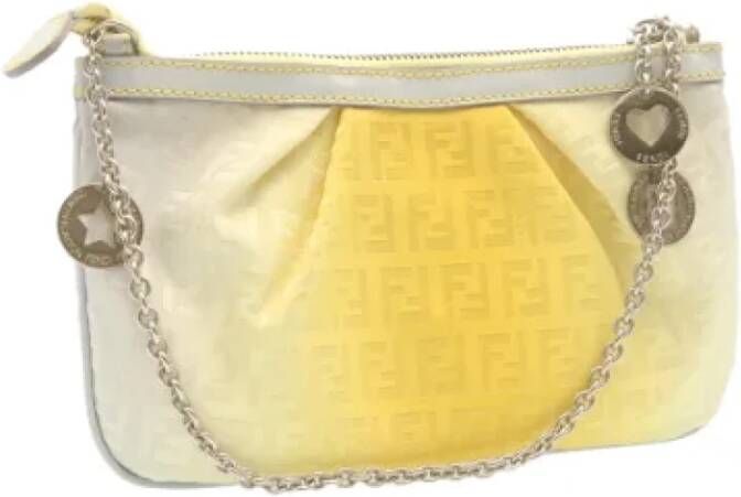 Fendi Vintage Pre-owned Mini Bags Yellow Dames