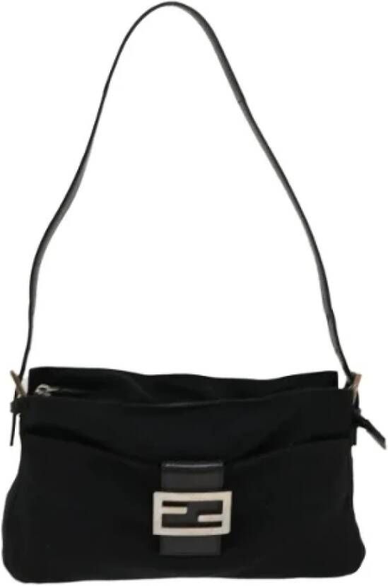 Fendi Vintage Pre-owned Nylon fendi-bags Zwart Dames