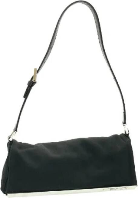Fendi Vintage Pre-owned Nylon fendi-bags Zwart Dames