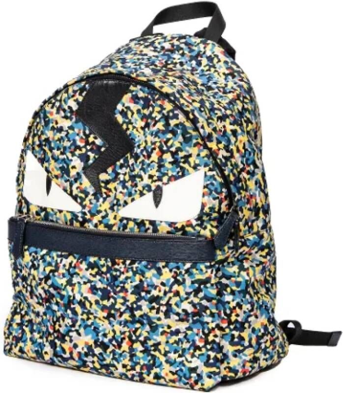 Fendi Vintage Pre-owned Other backpacks Blauw Dames