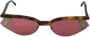 Fendi Vintage Pre-owned Plastic sunglasses Roze Dames - Thumbnail 1