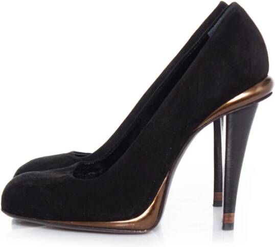 Fendi Vintage Pre-owned Schoenen Zwart Dames