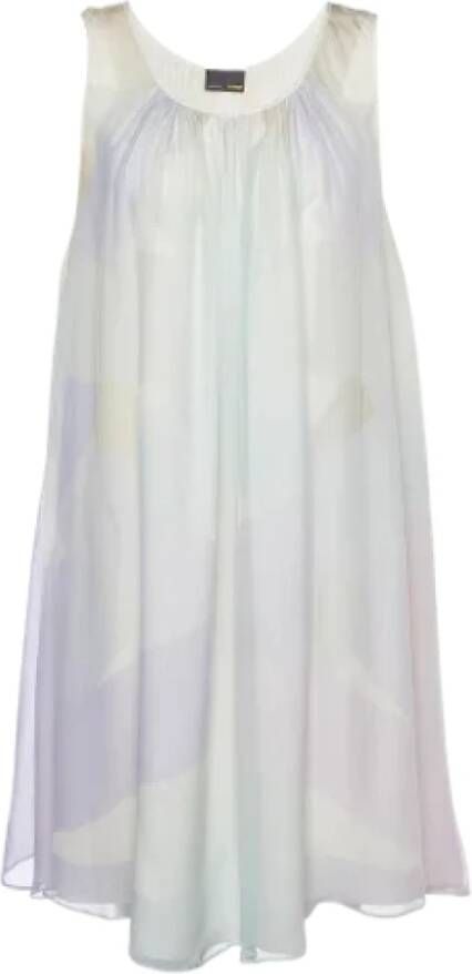 Fendi Vintage Pre-owned Silk dresses Meerkleurig Dames