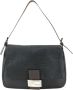 Fendi Vintage Preated Mesh Fendi-Bags Zwart Dames - Thumbnail 1