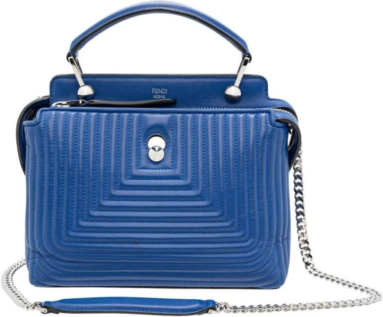 Fendi Vintage Prre-owned Shoulder Bags Blauw Dames