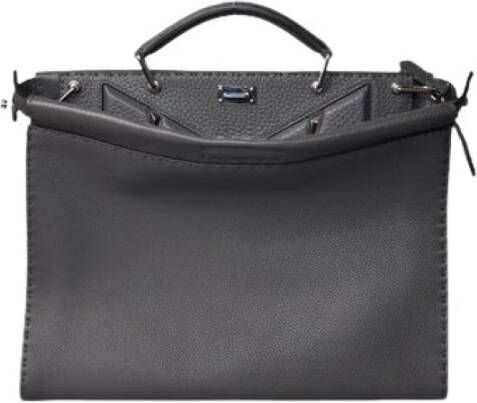 Fendi Vintage Tweedehands tas Grijs Dames