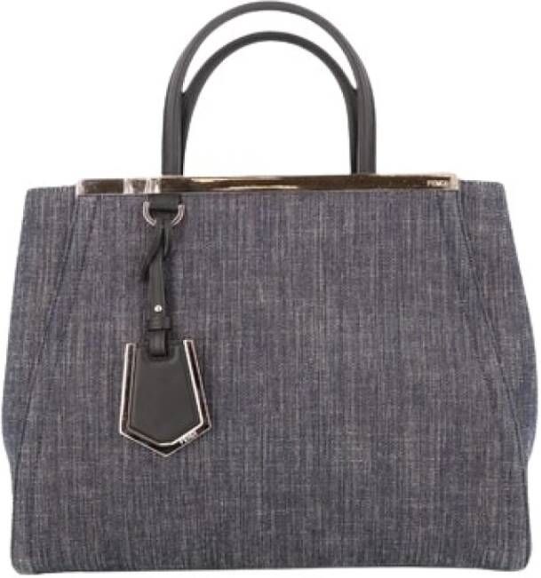 Fendi Vintage Tweedehands tas Grijs Dames